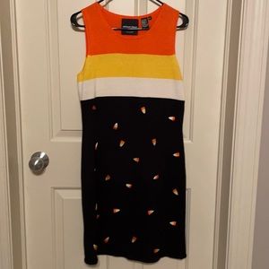 Michael Simon Candy Corn Sweater Dress  S